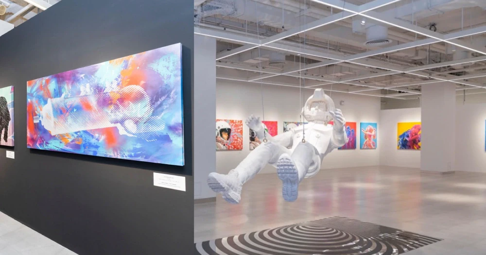 Central Chidlom - NAMECAPS: SPACEMAN Exhibition