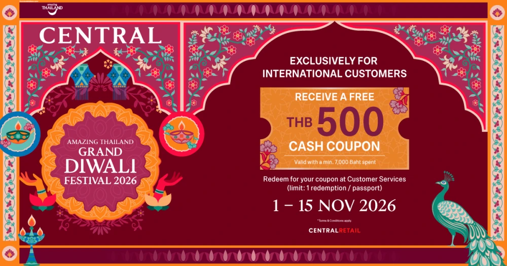 AMAZING THAILAND GRAND DIWALI FESTIVAL 2026
