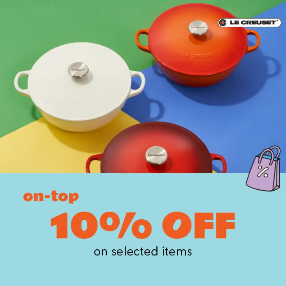 Get on-top 10% discount on selected items